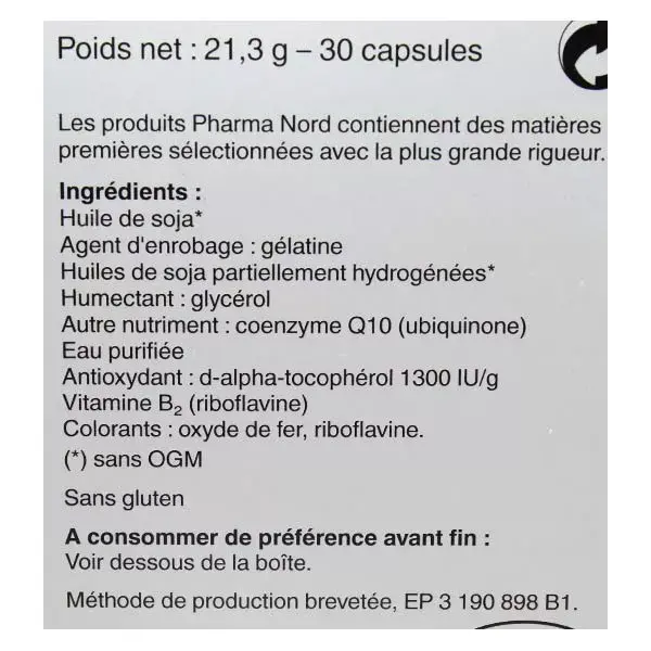 Pharma Nord Q10 30mg 30 cápsulas