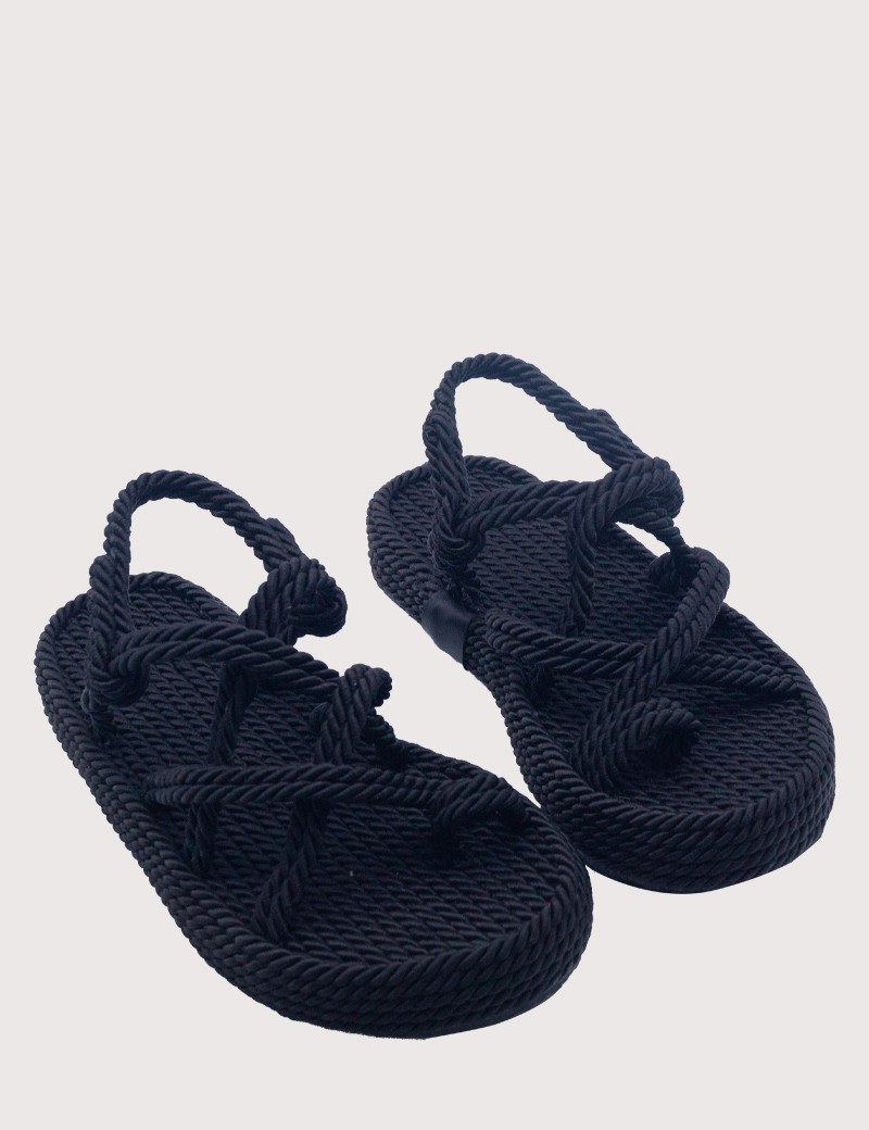 AUTRE SANDALES CORDE FEMME NOIRES