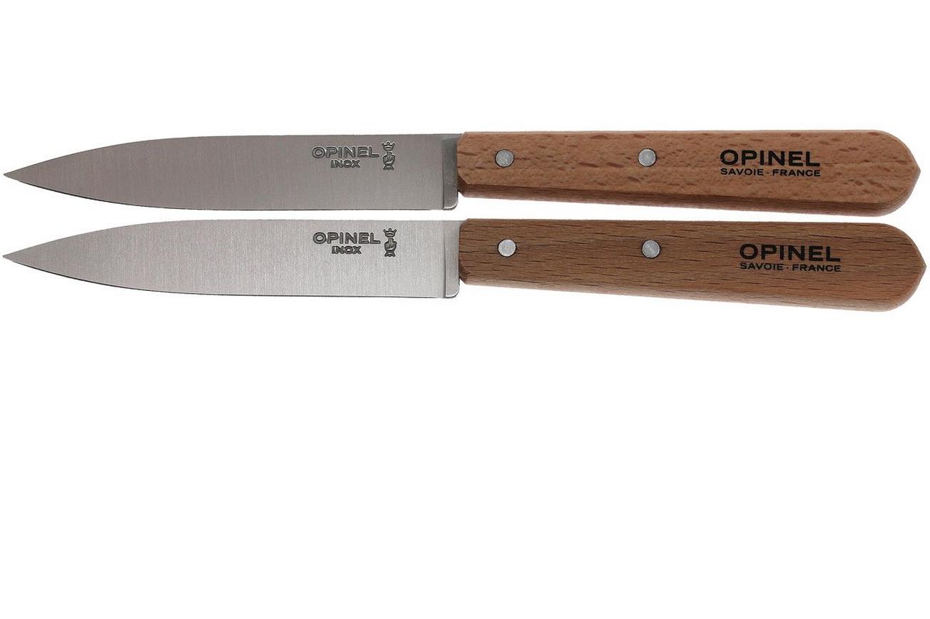Opinel Officemessen set van 2 N°112 naturel, roestvast