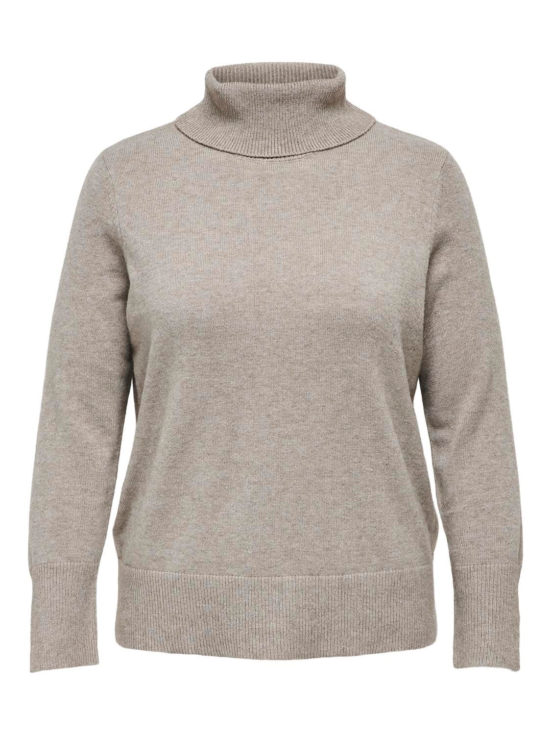 CARFIA Strickpullover Walnut