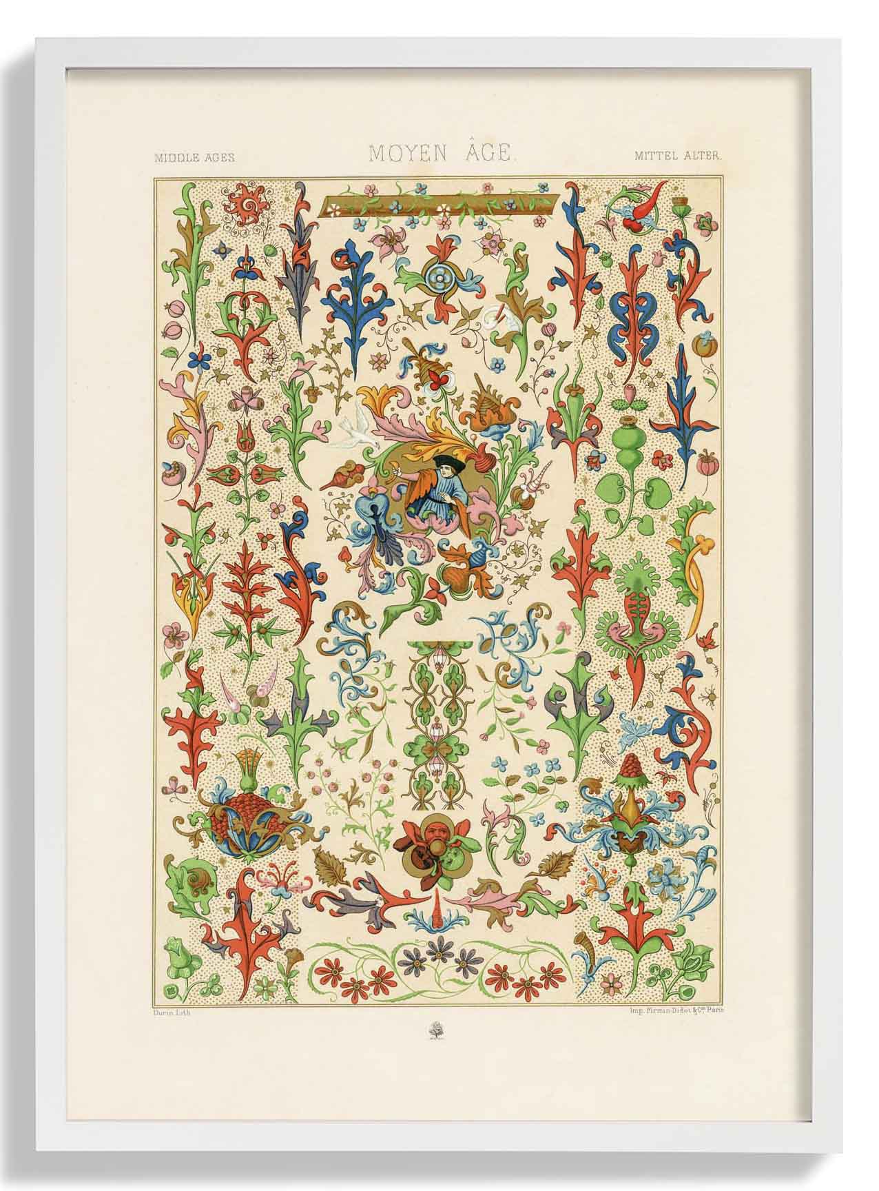 Mittelalterliche Gravur