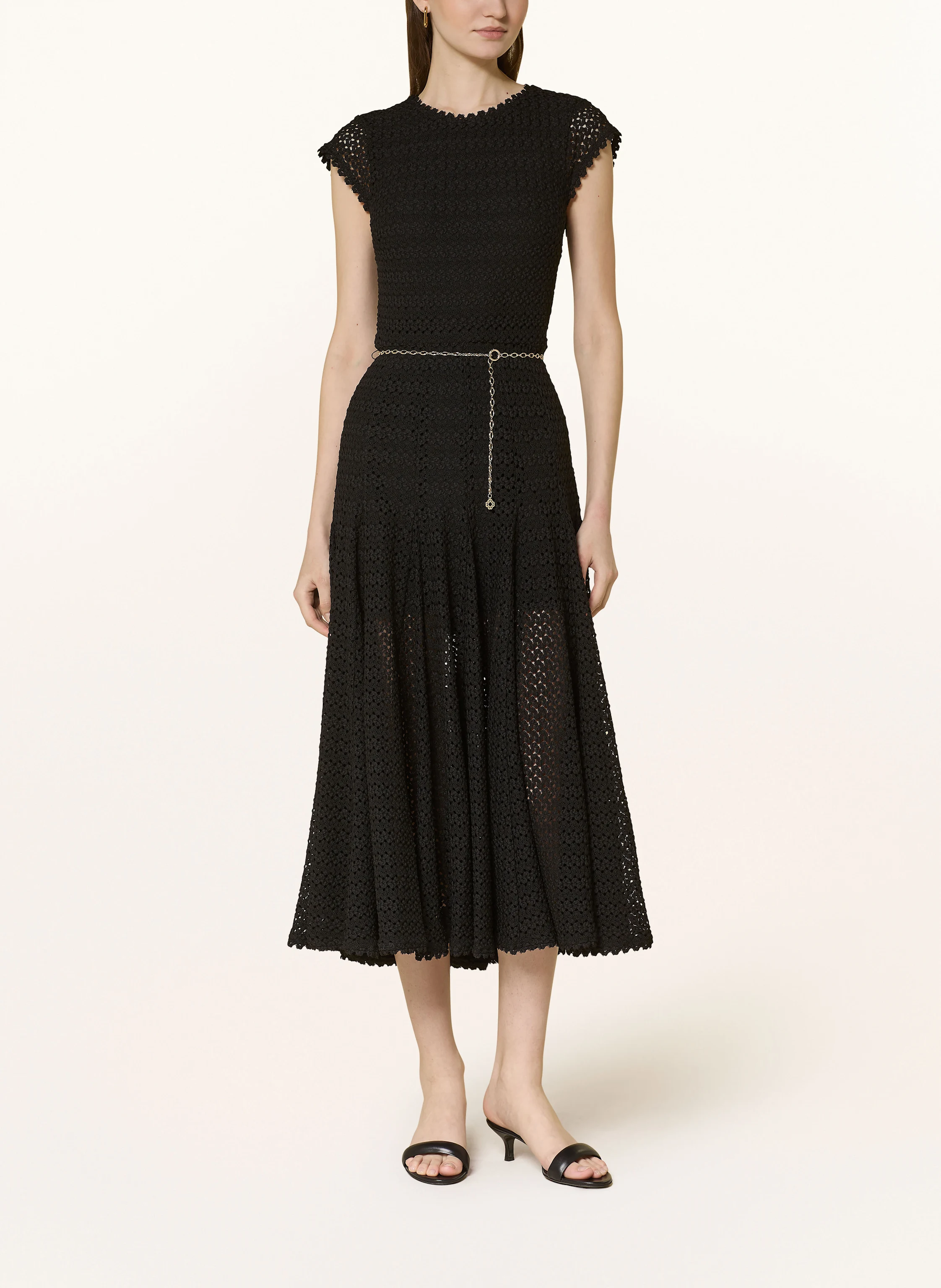 maje Spitzenkleid