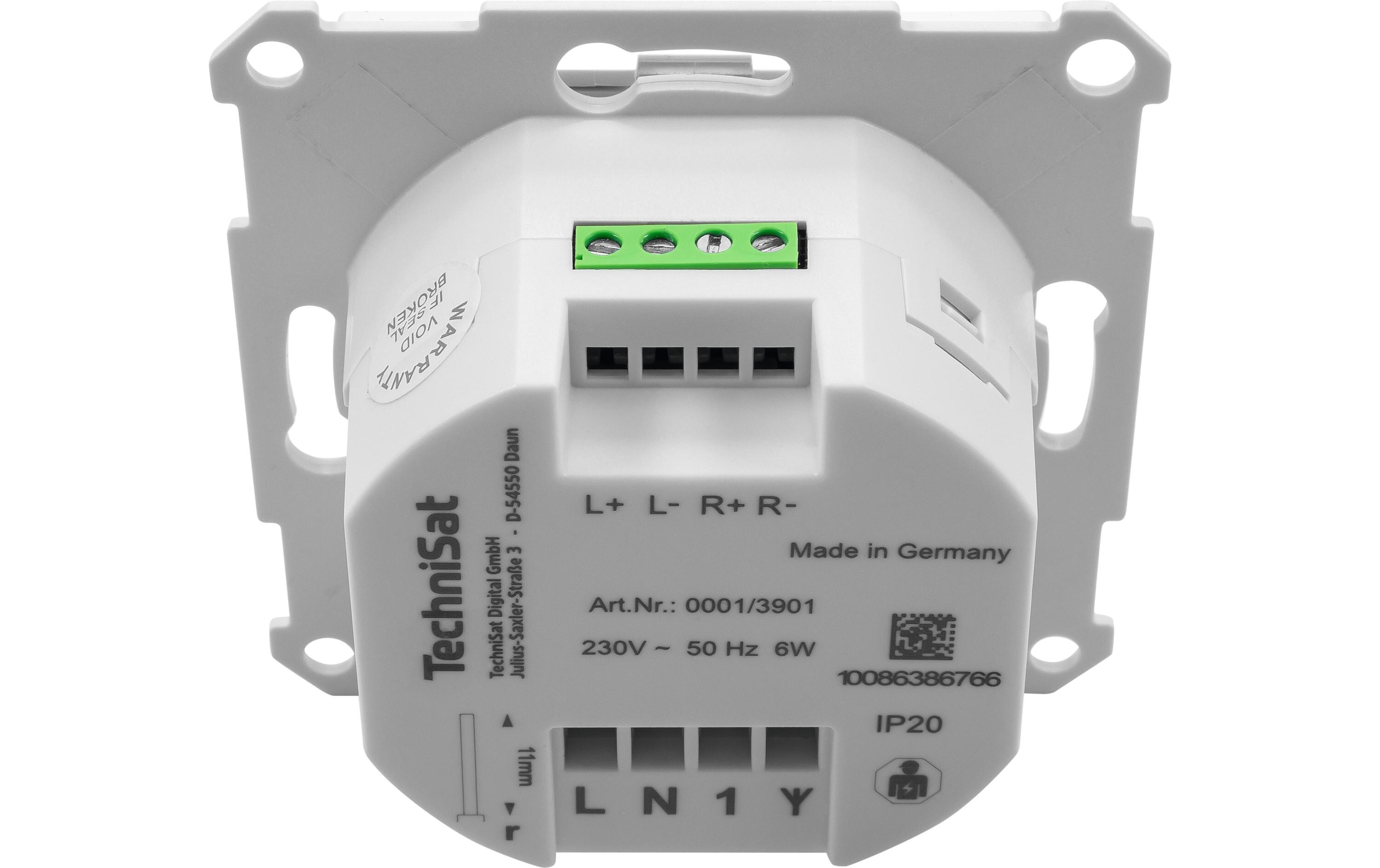 DAB+ Radio DigitRadio Up 55 Weiss<br>Kompaktes Unterputzradio für die flexible Montage