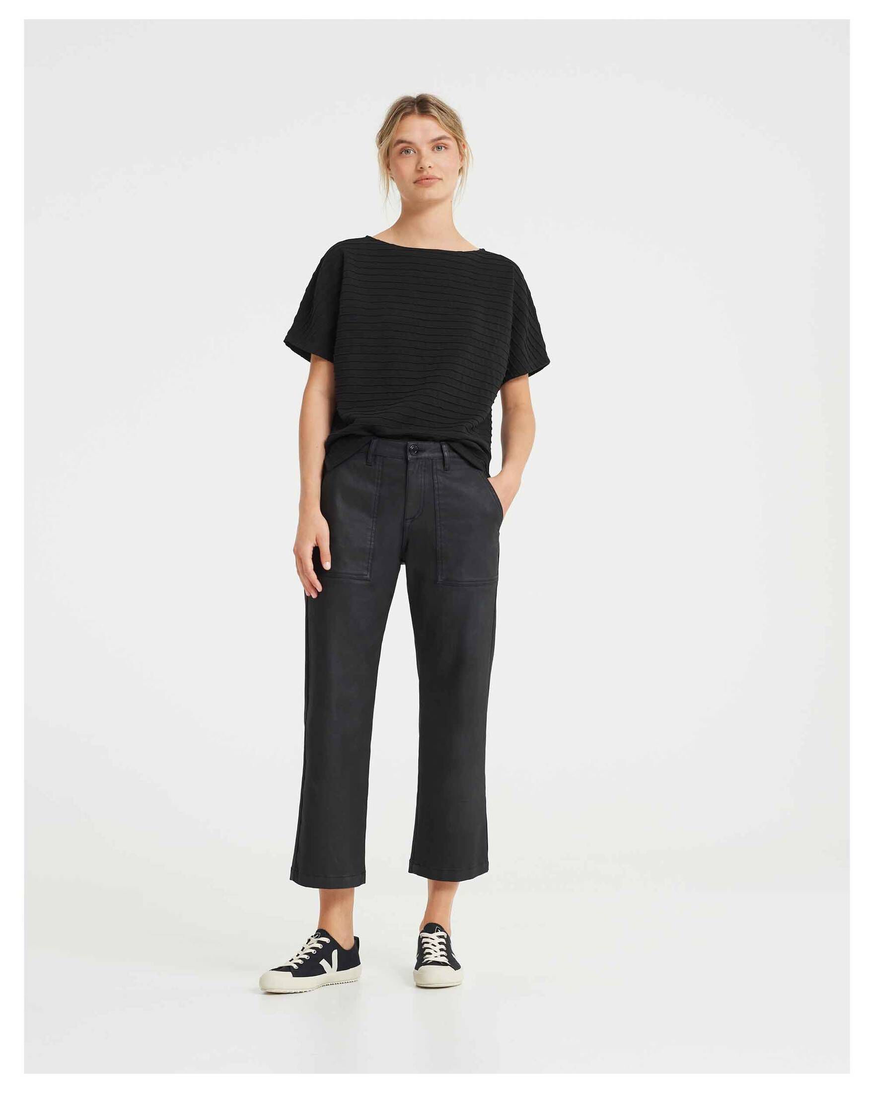 Opus| Damen Sweatshirt GIWAN Kurzarm