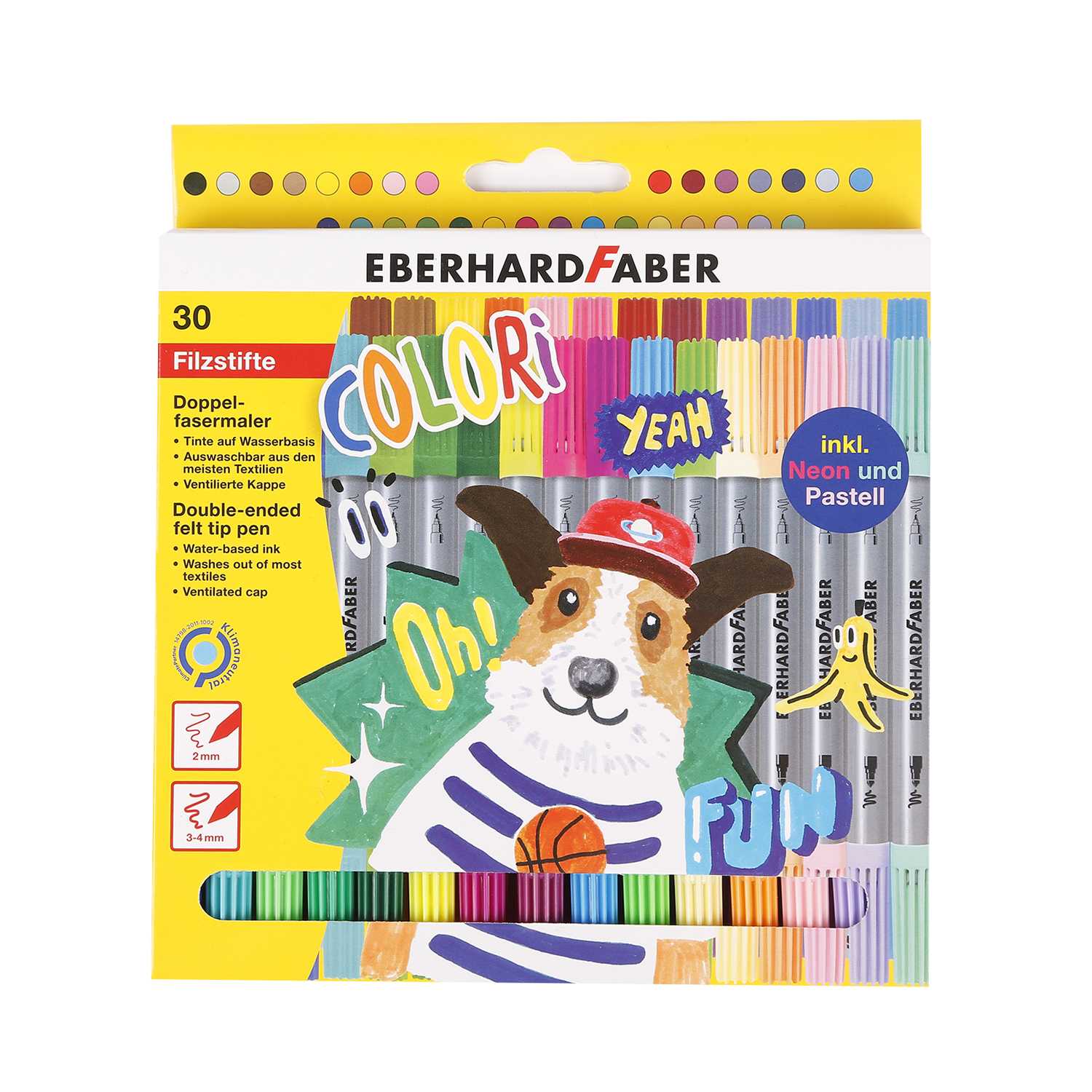 EBERHARD FABER Doppelfasermaler Colori 30er