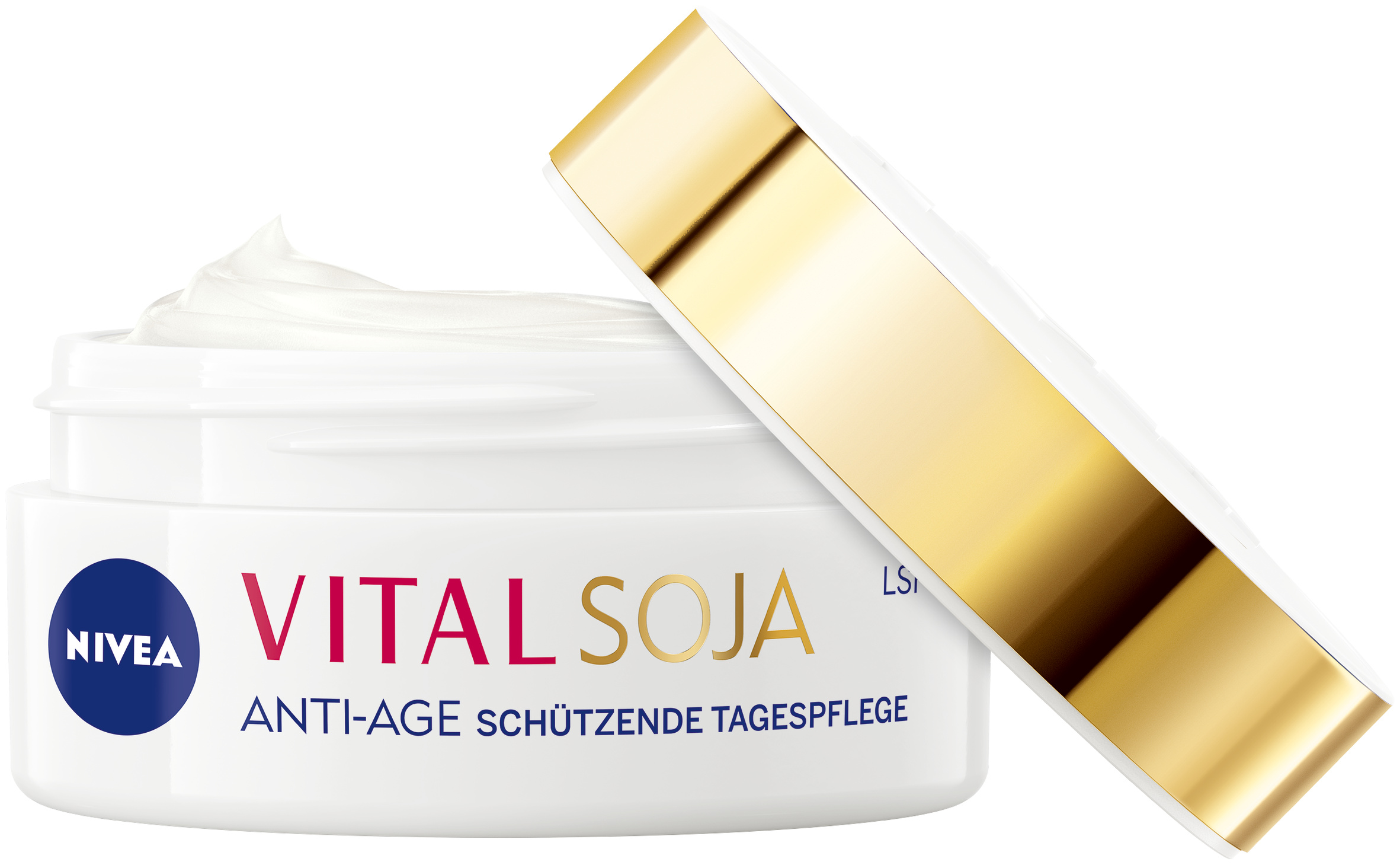 Nivea Vital Soja Anti-Age Tagescreme<br>50 ml, Topf, Creme, LSF30