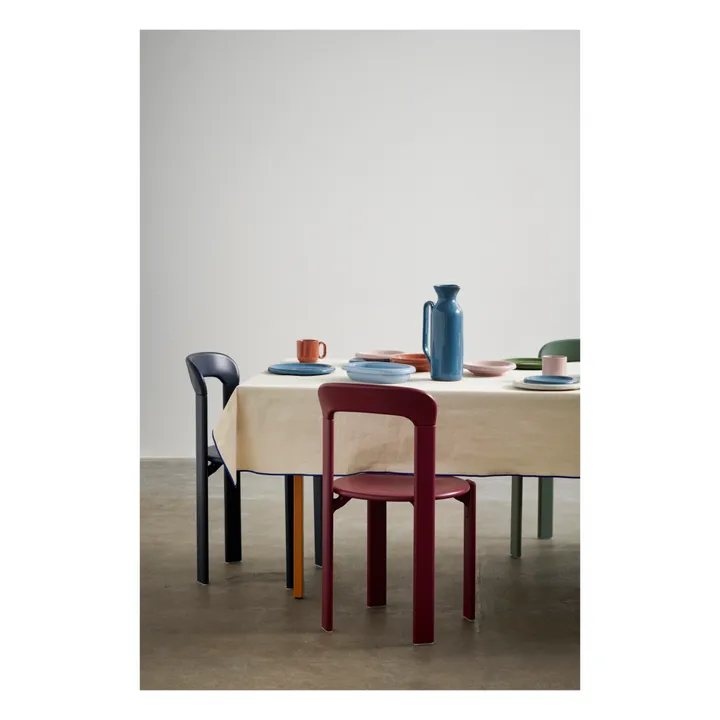 Hay Plat en terracotta Barro, Rui Pereira | Bleu ciel