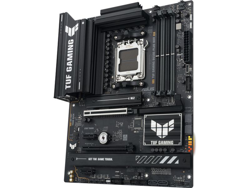 ASUS Mainboard TUF GAMING B650E-PLUS WIFI ATX-Mainboard mit AM5 Sockel und WLAN
