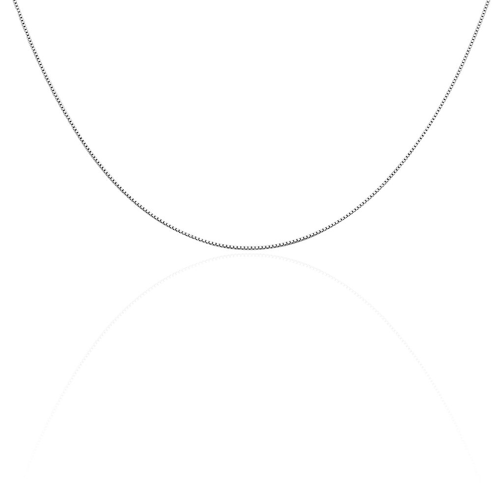 Chaîne Alyze Argent Blanc