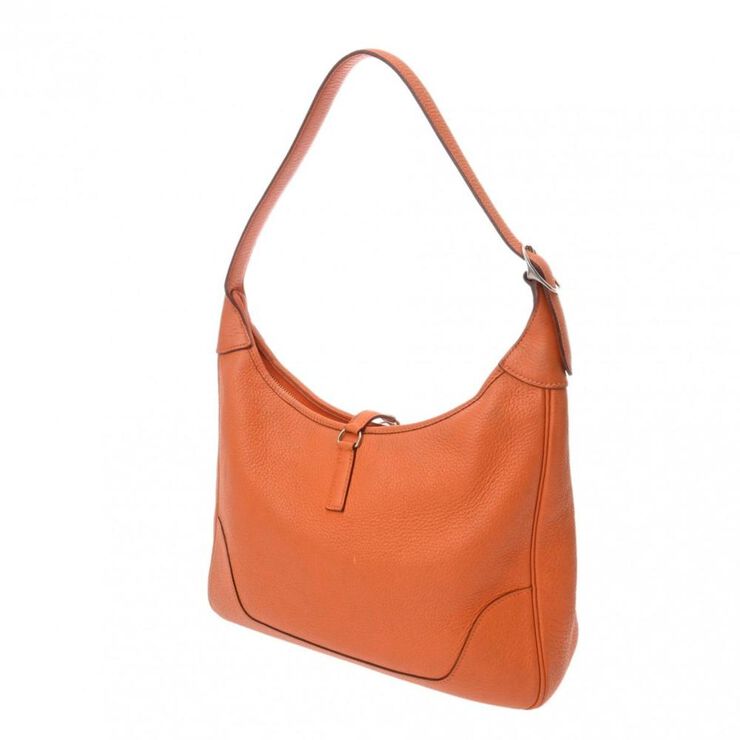 Hermès Vintage Hermès Shoulder Bag Orange