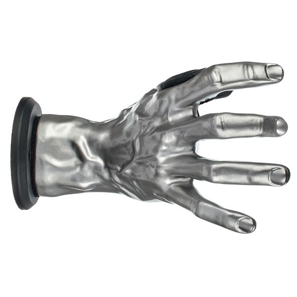 Guitar Grip Silver Metallic Male Hand RH
