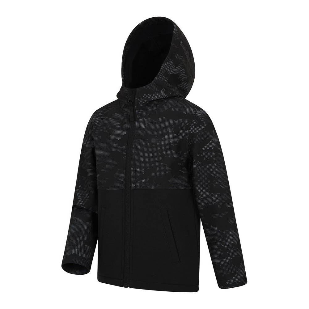 Jaqueta Softshell Camuflada Exodus da Mountain Warehouse