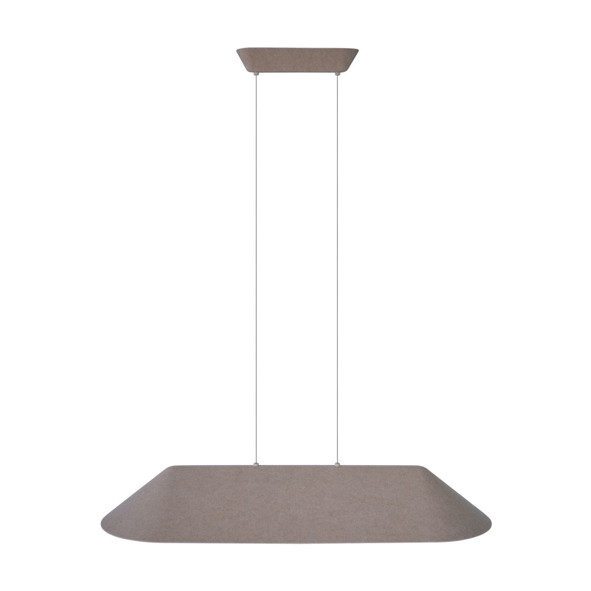 Moderne hanglamp beige incl. LED 3-staps dimbaar - Dani