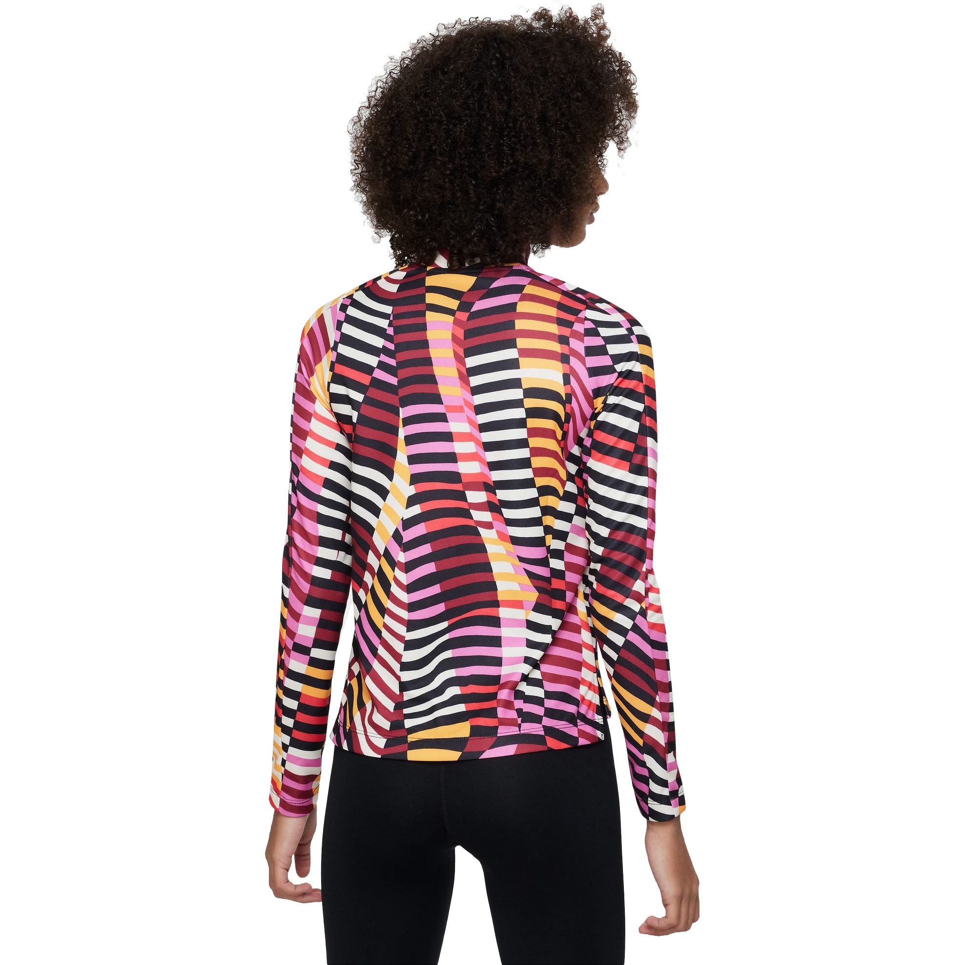 Nike Dri-Fit Lauf-Longsleeve Mädchen playful pink