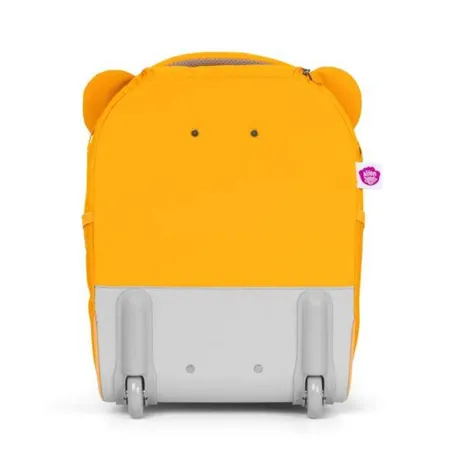 Affenzahn Kinderkoffer Tiger, 2-Rollen, Gelb
