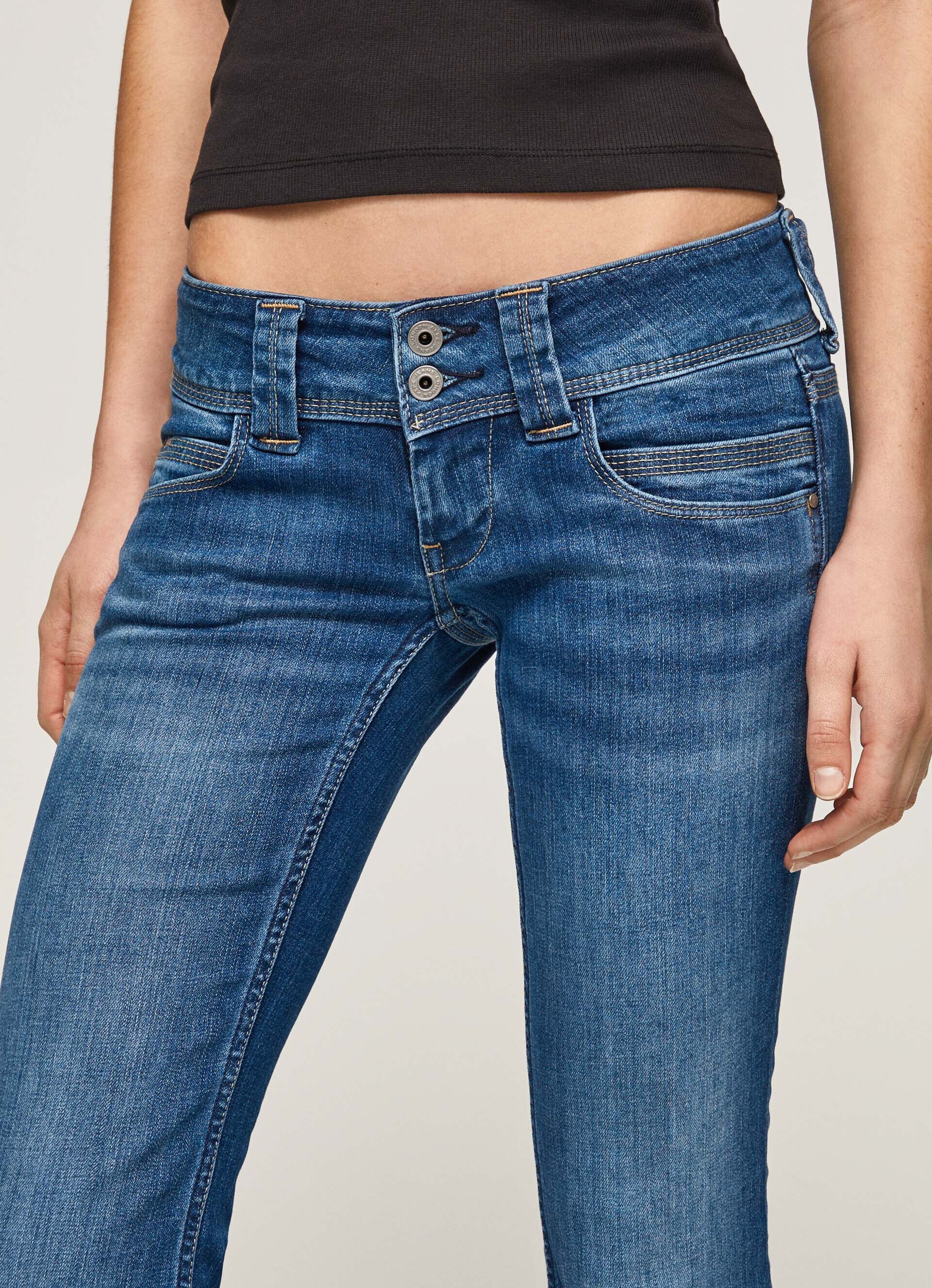 JEANS VENUS FIT REGULAR TIRO BAJO - denim