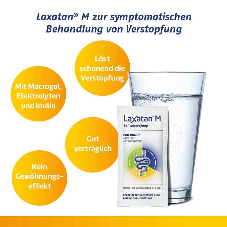 Laxatan M Granulat zur Herstellung einer Suspension zum Einnehmen , 24 St
