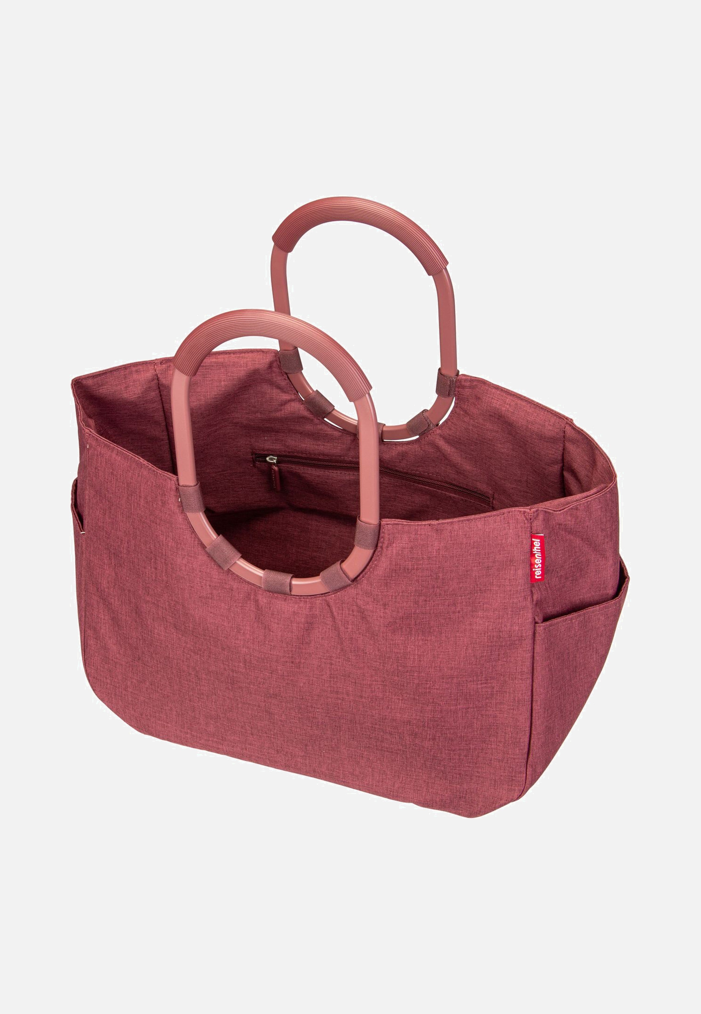 loopshopper L Twist Maroon - Einkaufskorb