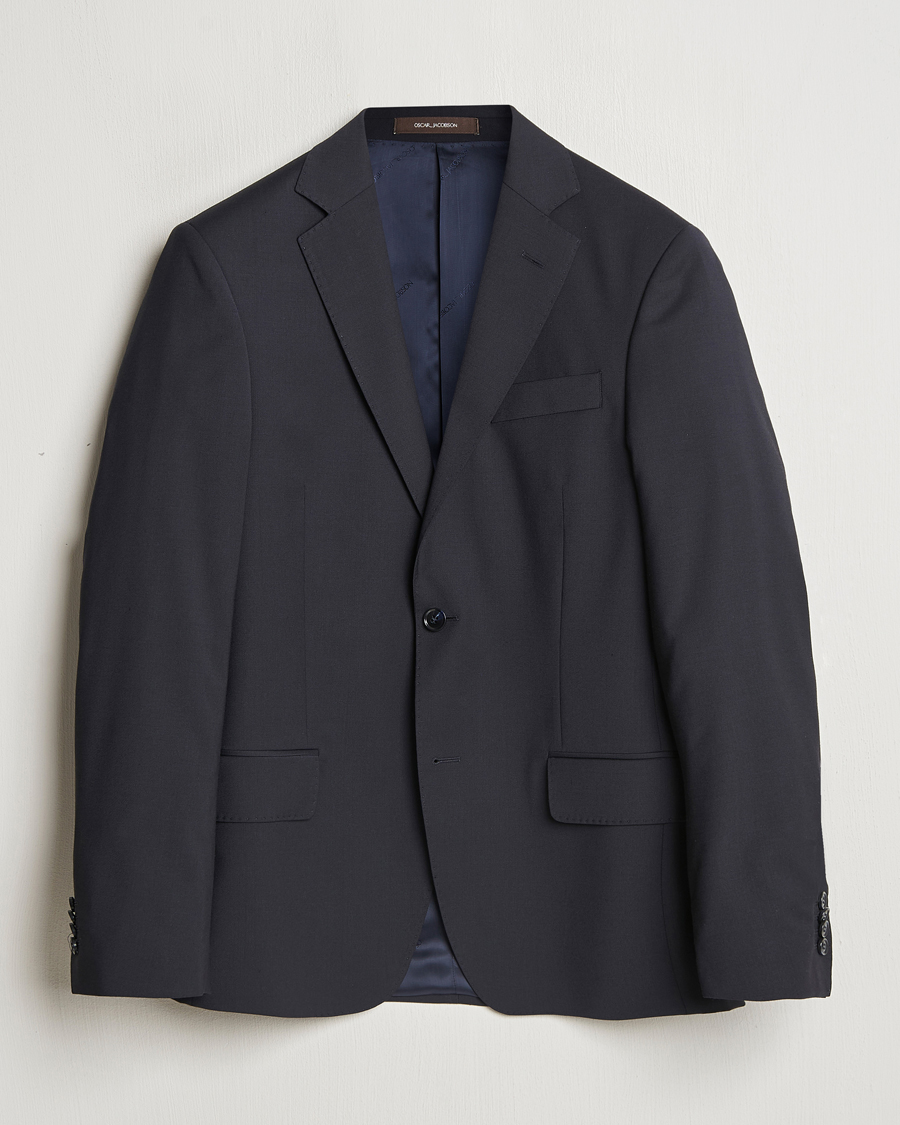 Oscar Jacobson Edmund Blazer Navy