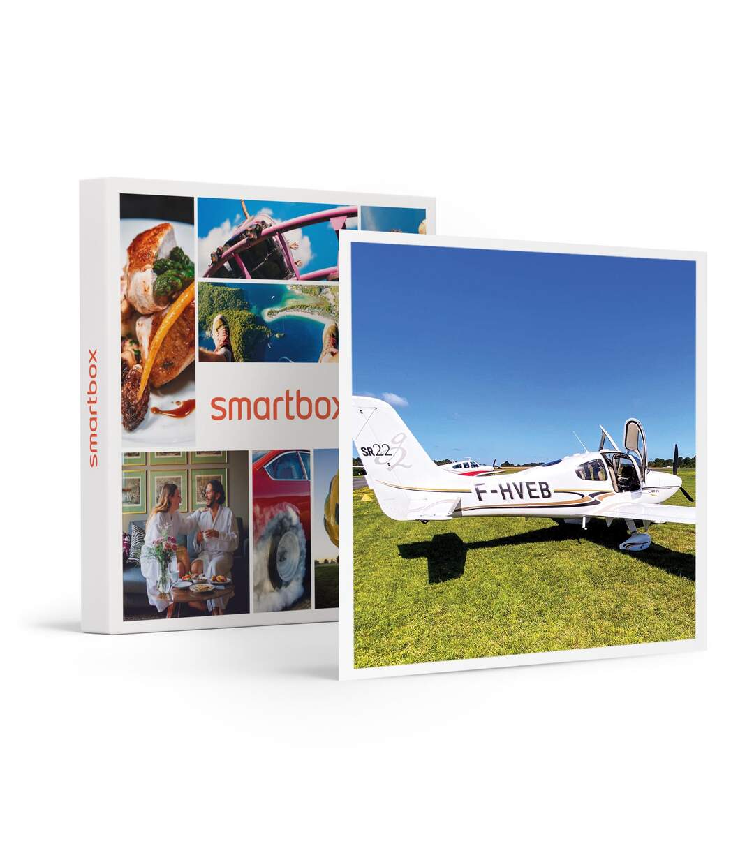 1h de vol privé en avion au-dessus de Lyon et ses alentours pour 3 personnes - SMARTBOX - Coffret Cadeau Sport & Aventure