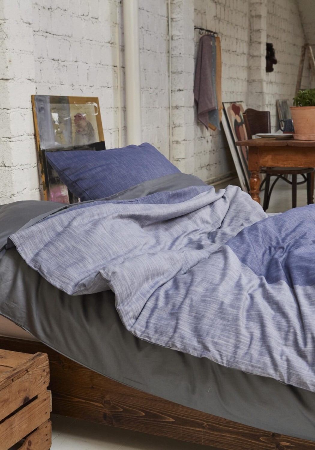 Journey Living Kissenbezug Arthur Dark Blue