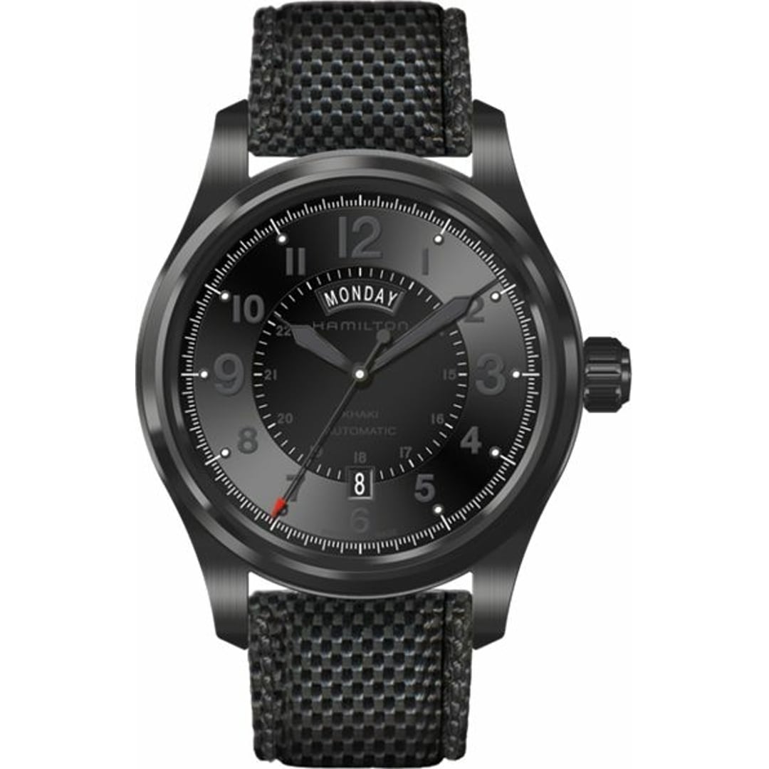 Hamilton Khaki Field Full Black Day-Date