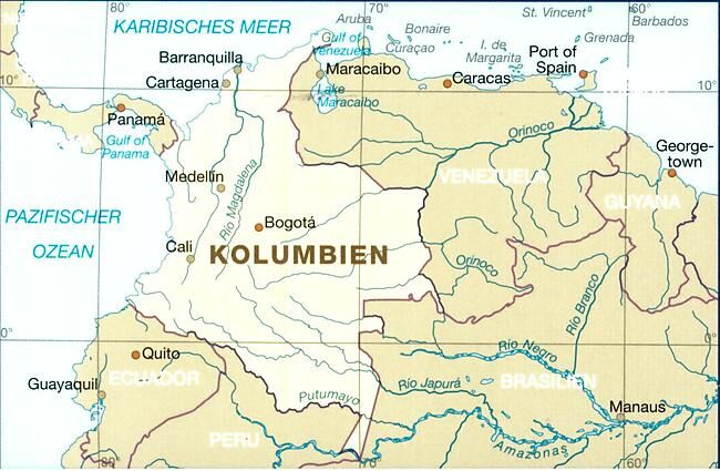 REISE - COLOMBIE REISE