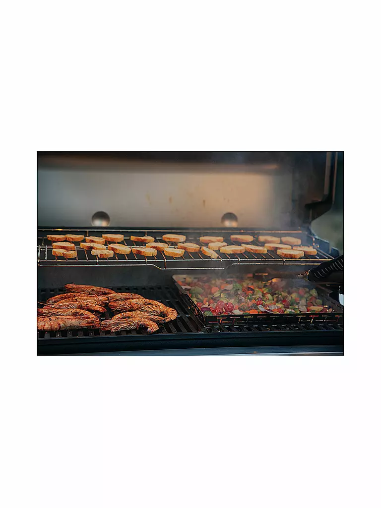 WEBER GRILL WEBER CRAFTED Grillkorb silber