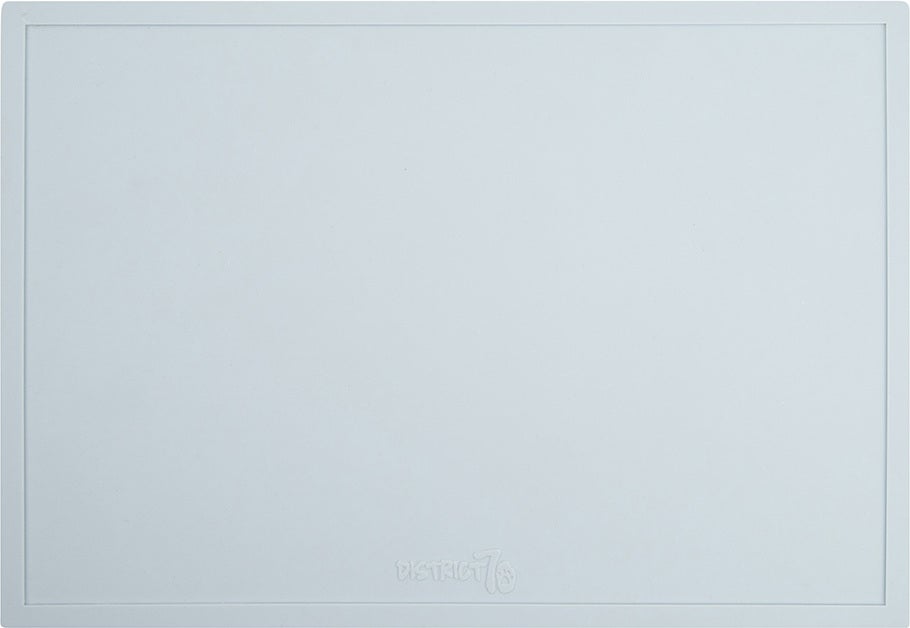 District 70 placemat Serve blauw 30 x 50 x 0,18 cm