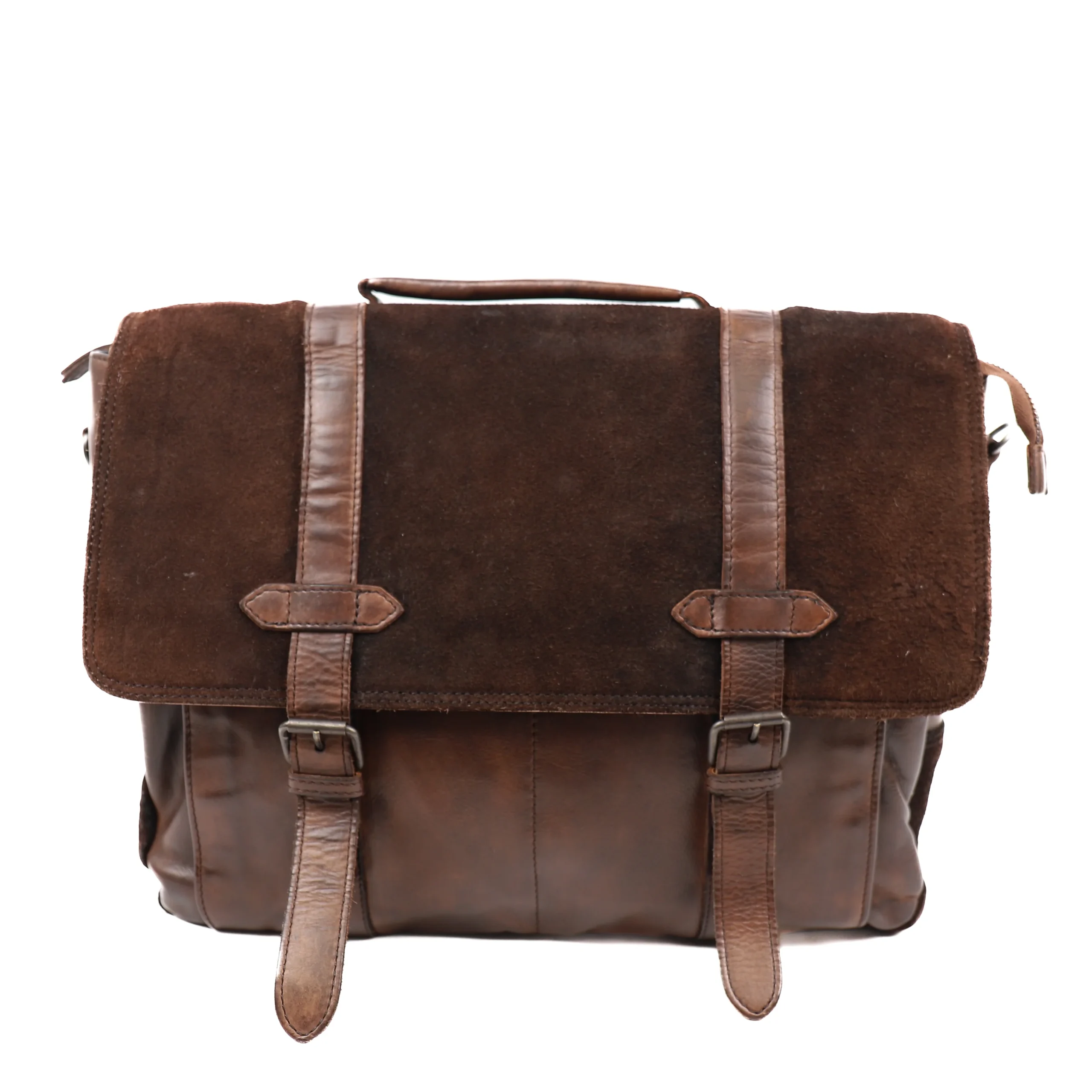 Bear Design Cow Lavato Aktetas 15,6 inch Dijn Brown CL43746