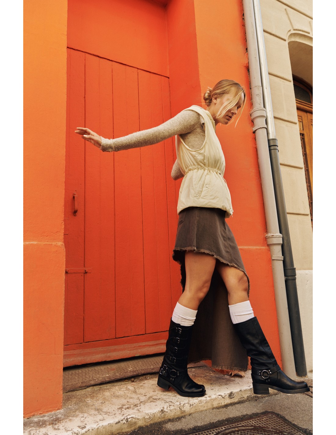 kharisma Bottes Femme Austin Cuir Noir