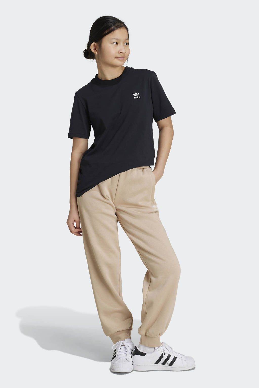 adidas joggingbroek beige