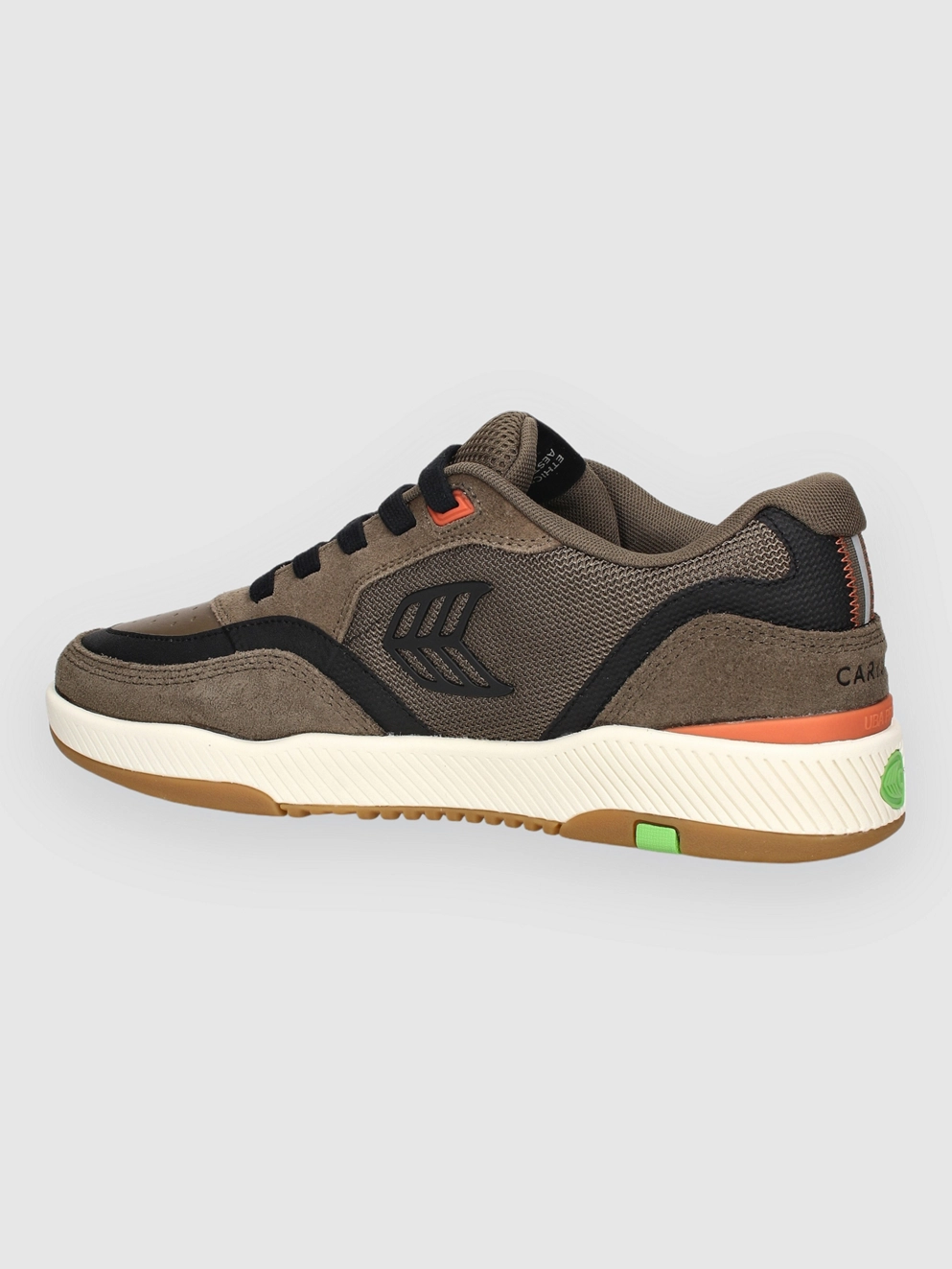 Cariuma Uba Pro Skate Shoes dark khaki/black