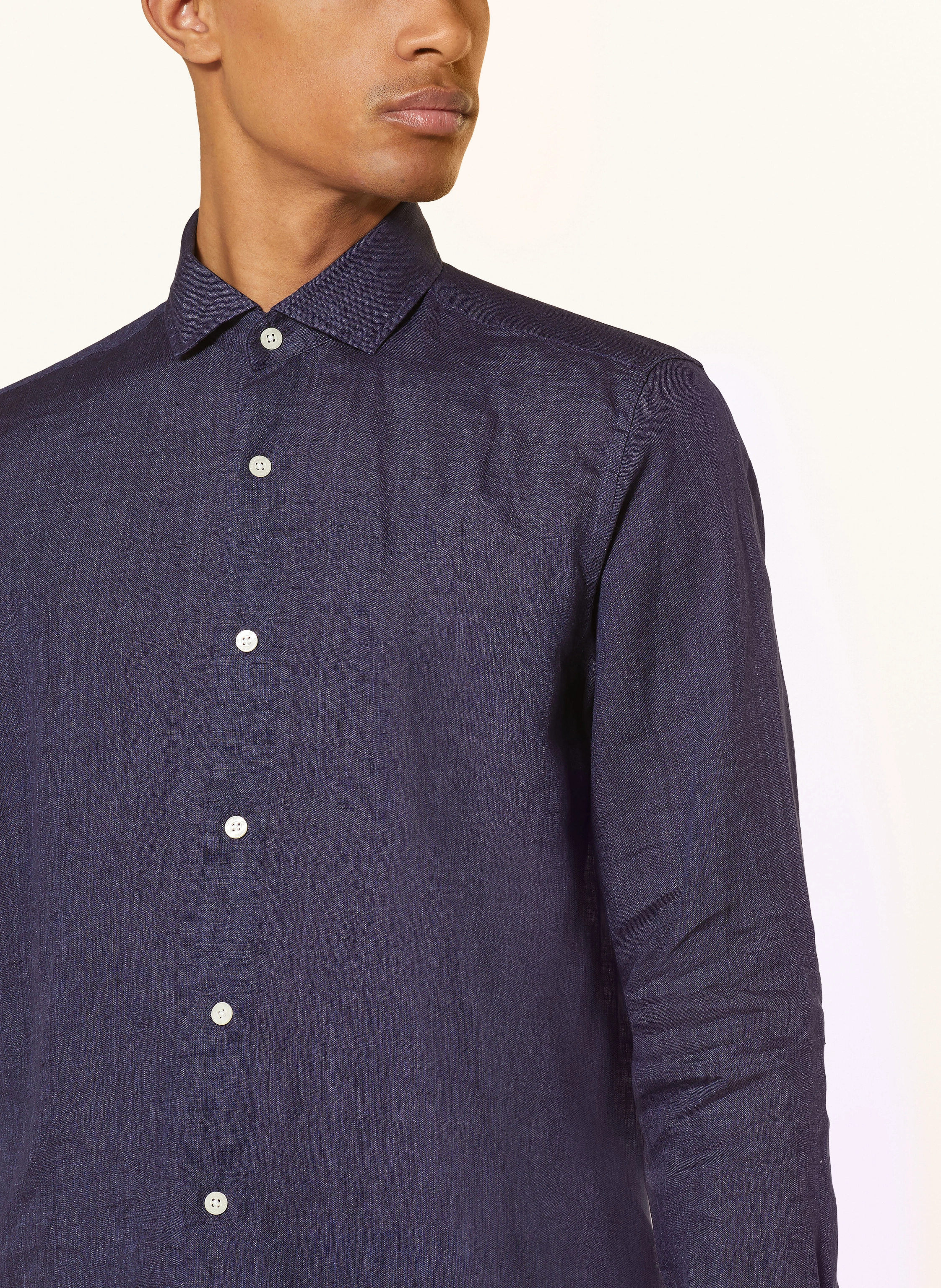 FRESCOBOL CARIOCA Leinenhemd ANTONIO Regular Fit