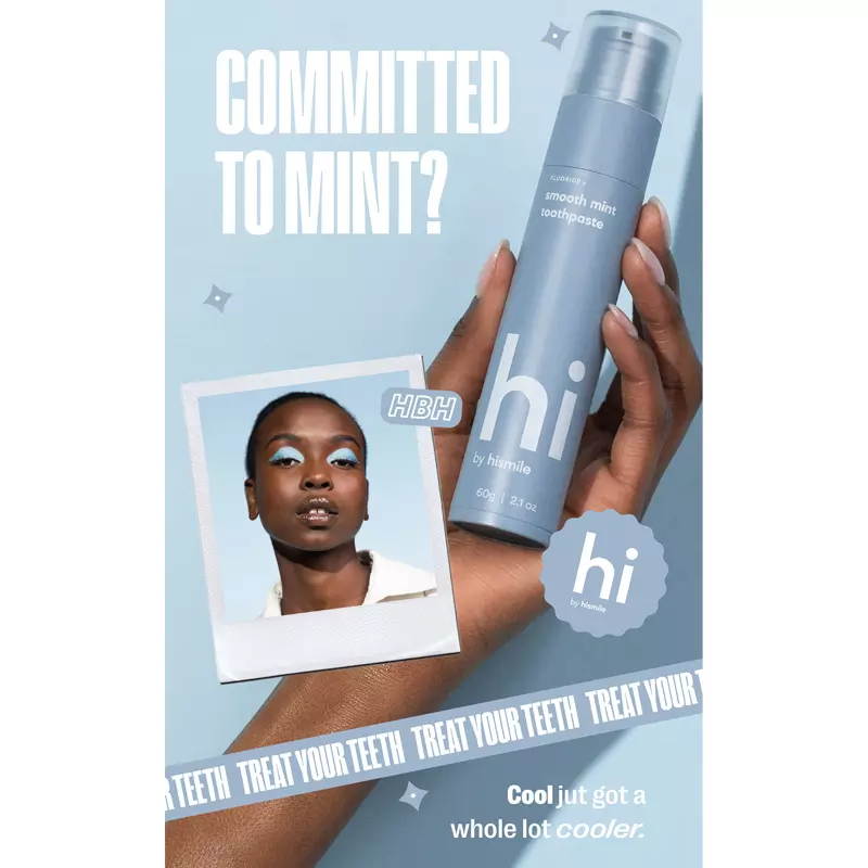 Hismile Toothpaste 60 gr. - Smooth Mint