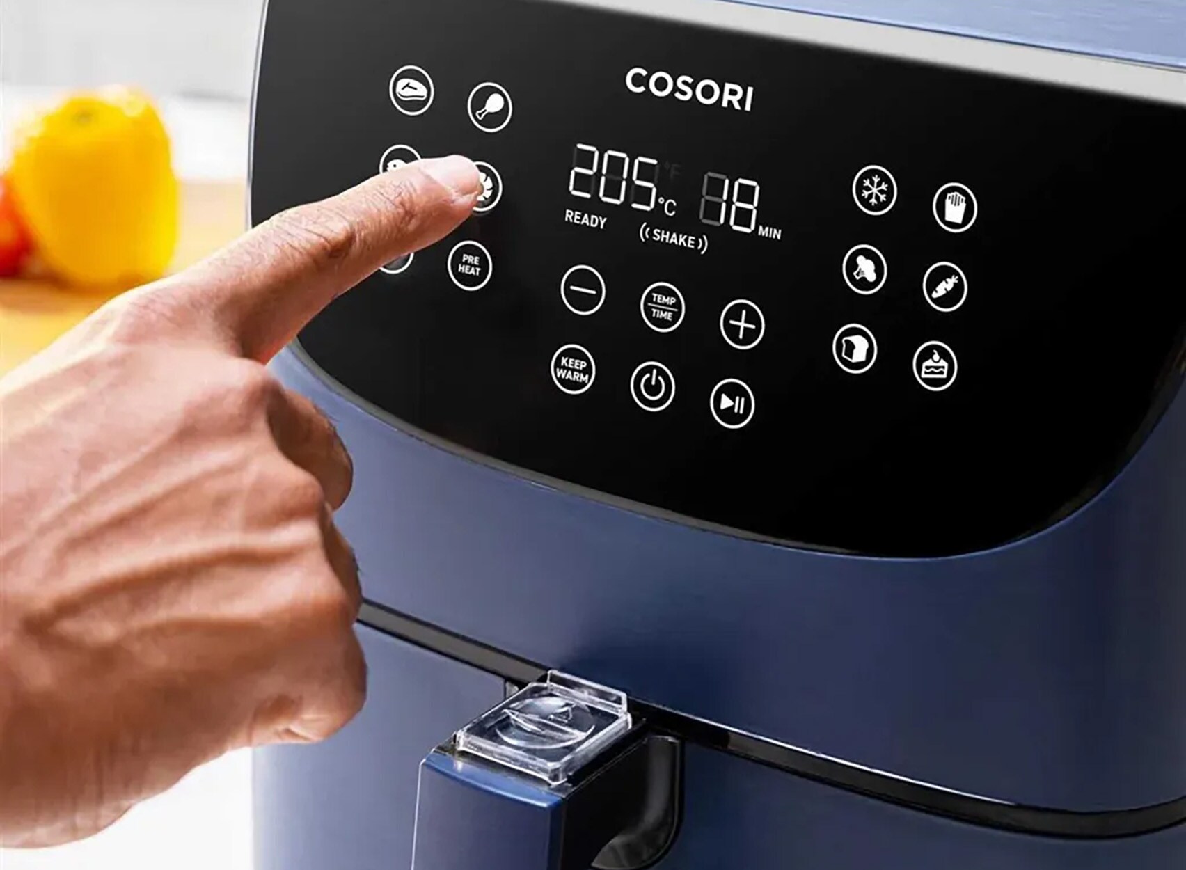 Cosori CP158-AF-RX 5.5 Liter weiß Heißluftfritteuse