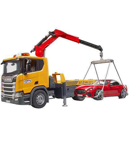 Bruder LKW - Scania Super 560R Pannenhilfe m. Licht/Sound & Road
