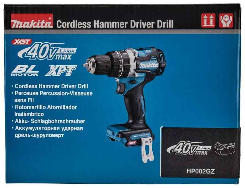 Makita HP002GZ 40V Max klopboor-/schroefmachine body