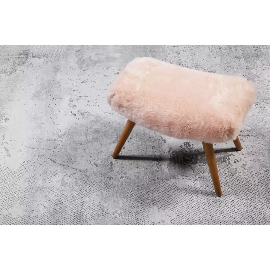Wecon home Kurzflorteppich Radiate grau