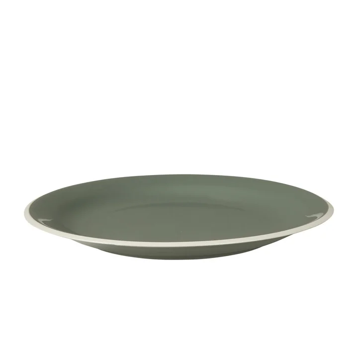 Broste Copenhagen - Taverna Teller, Ø 28 cm, grün