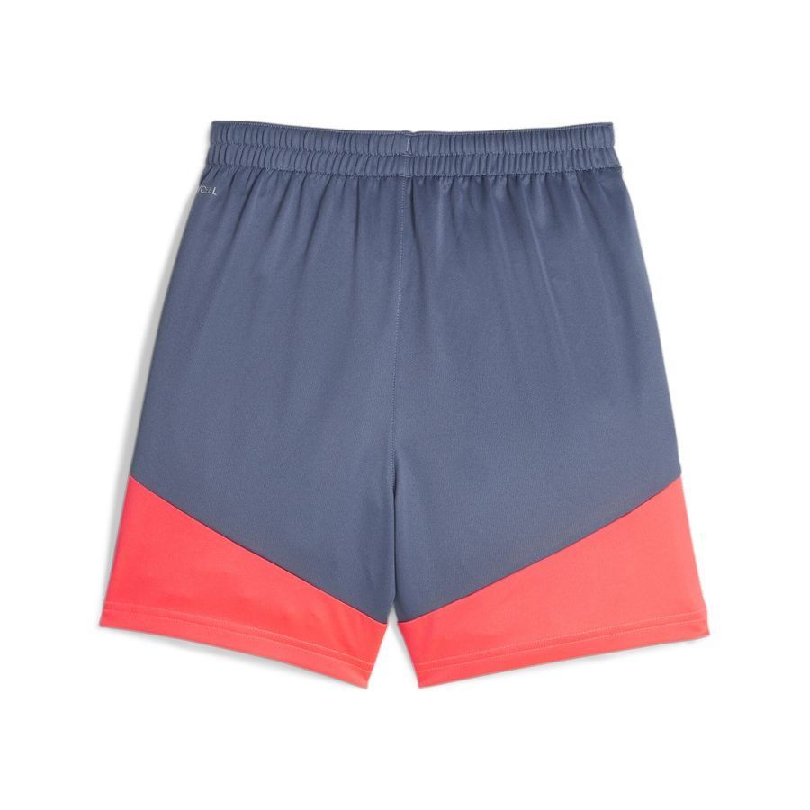 PUMA Short d'Entraînement IndividualCUP - Bleu/Blanc/Rouge Enfant