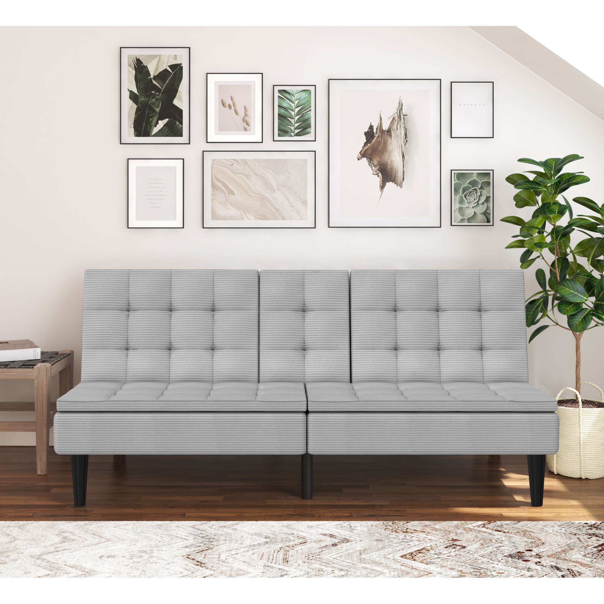 Dorel Home Schlafsofa »MAINE, Kinosofa mit Relax- und Bettfunktion, 2 Getränkehalter,« Liegefläche 190 x 110 cm, in Cord