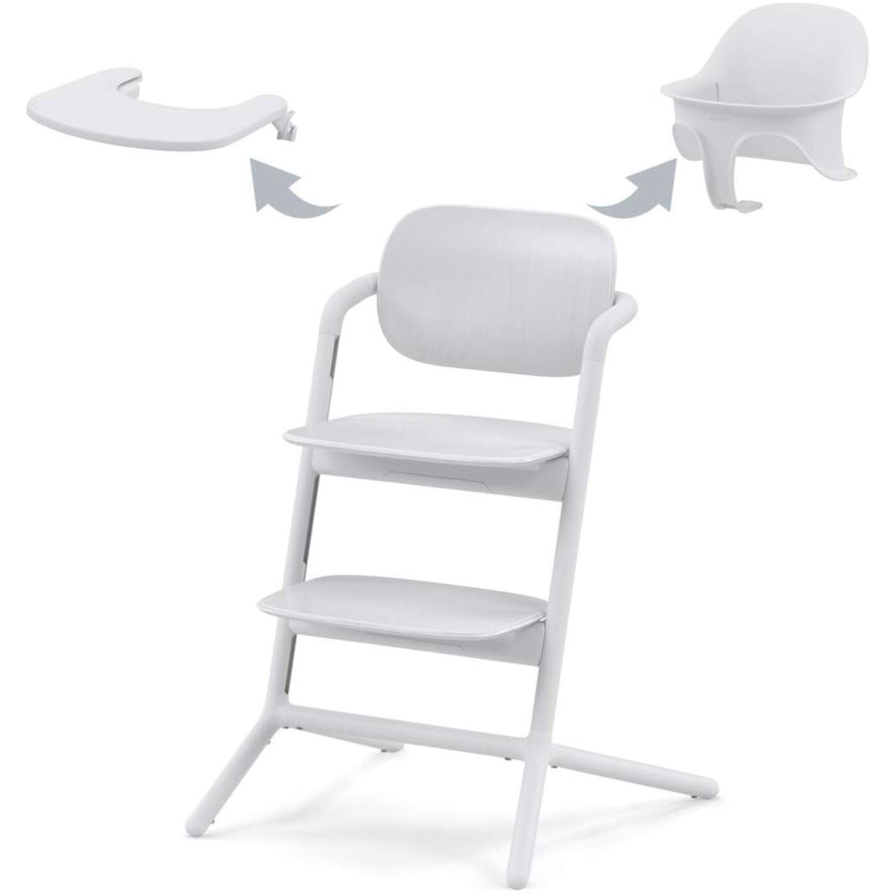 Køb Cybex All White LEMO 3i1 Sæt