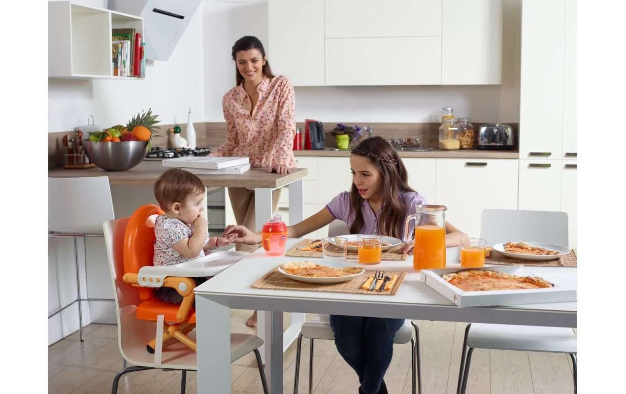 Sitzerhöhung Sitzerhöhung Pocket Snack GrauKlappbare Sitzerhöhung für einfachen Transport