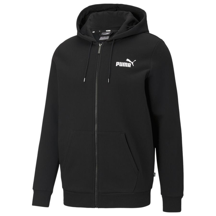 PUMA Sweat à Capuche Essentials FZ - Noir
