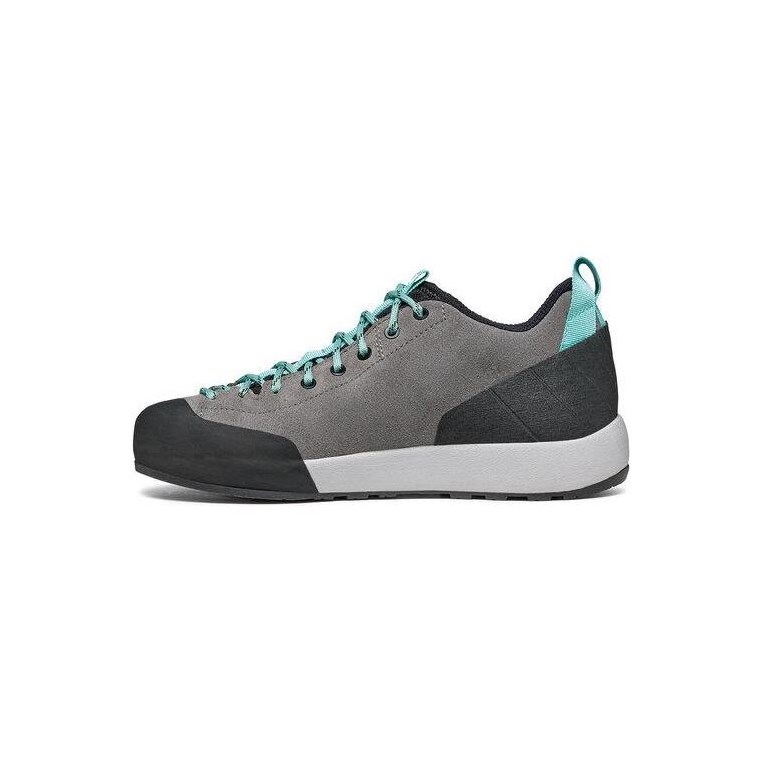 Scarpa Gecko Shoes Women Mid Gray/Aqua