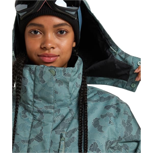 Veste de ski ROXY JETTY JK LILY PAD SKETCH BOOK