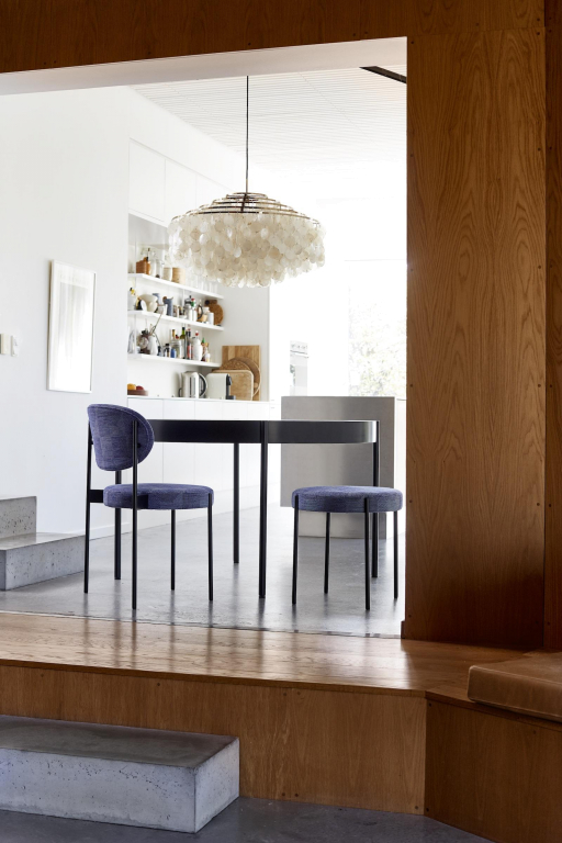 Verpan Series 430 eettafel Ø160 wit