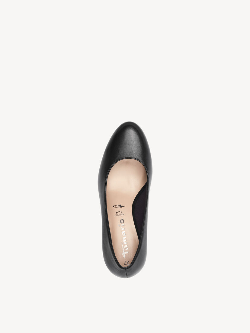 Leren Pumps - zwart