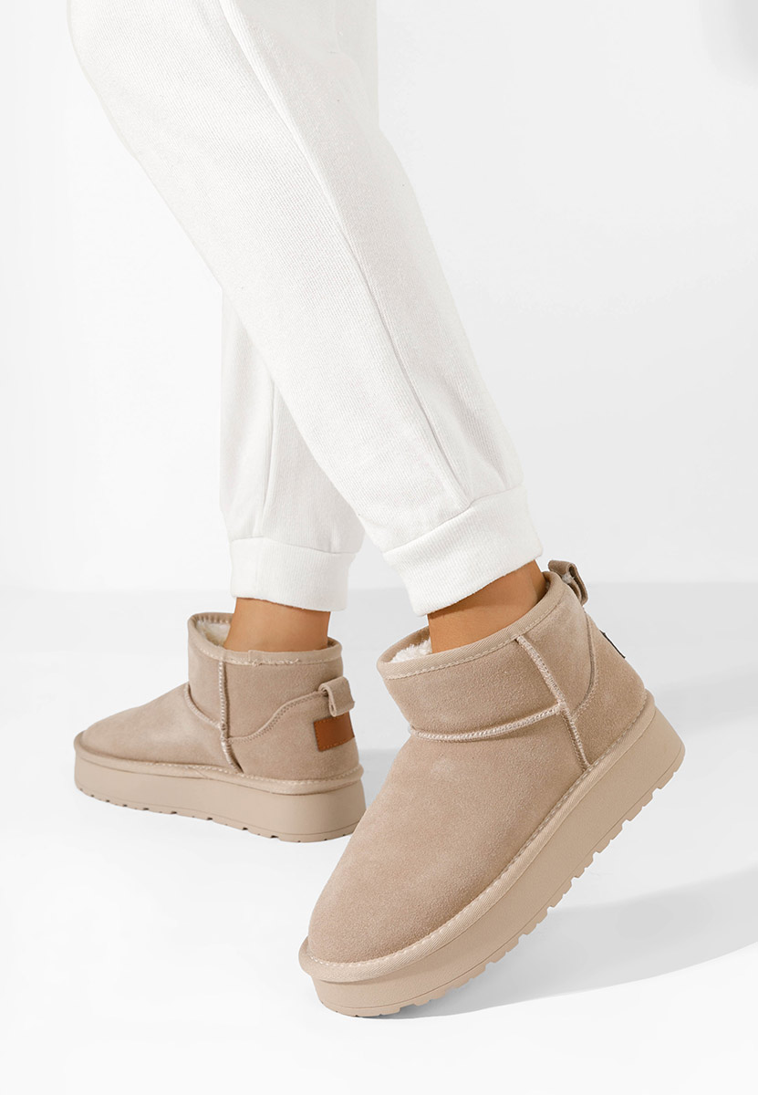 Bottes de neige femme kaki Midisa